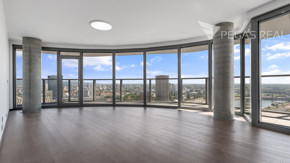 3 izbový byt - luxusné bývanie v srdci Bratislavy – Eurovea Tower - VIDEO