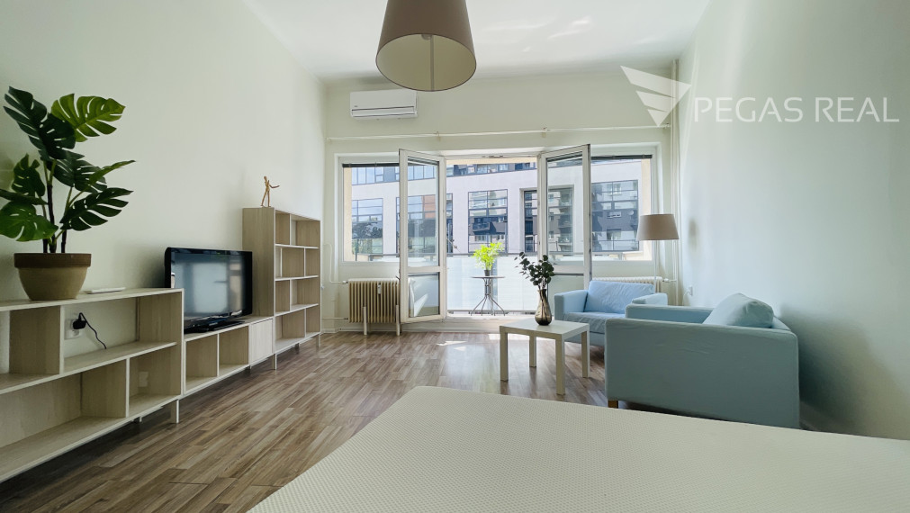 PRIESTRANNÝ 1-IZBOVÝ BYT S BALKÓNOM A KLIMATIZÁCIOU -  LEGIONÁRSKA ULICA, BRATISLAVA