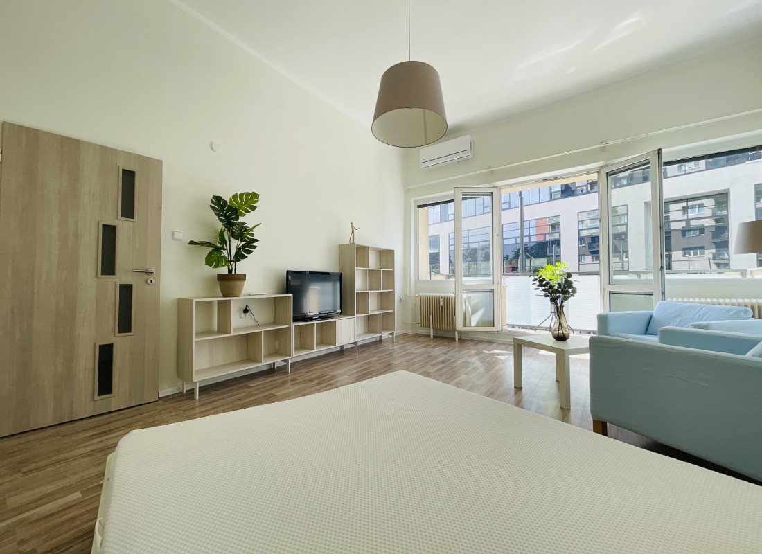 PRIESTRANNÝ 1-IZBOVÝ BYT S BALKÓNOM A KLIMATIZÁCIOU -  LEGIONÁRSKA ULICA, BRATISLAVA